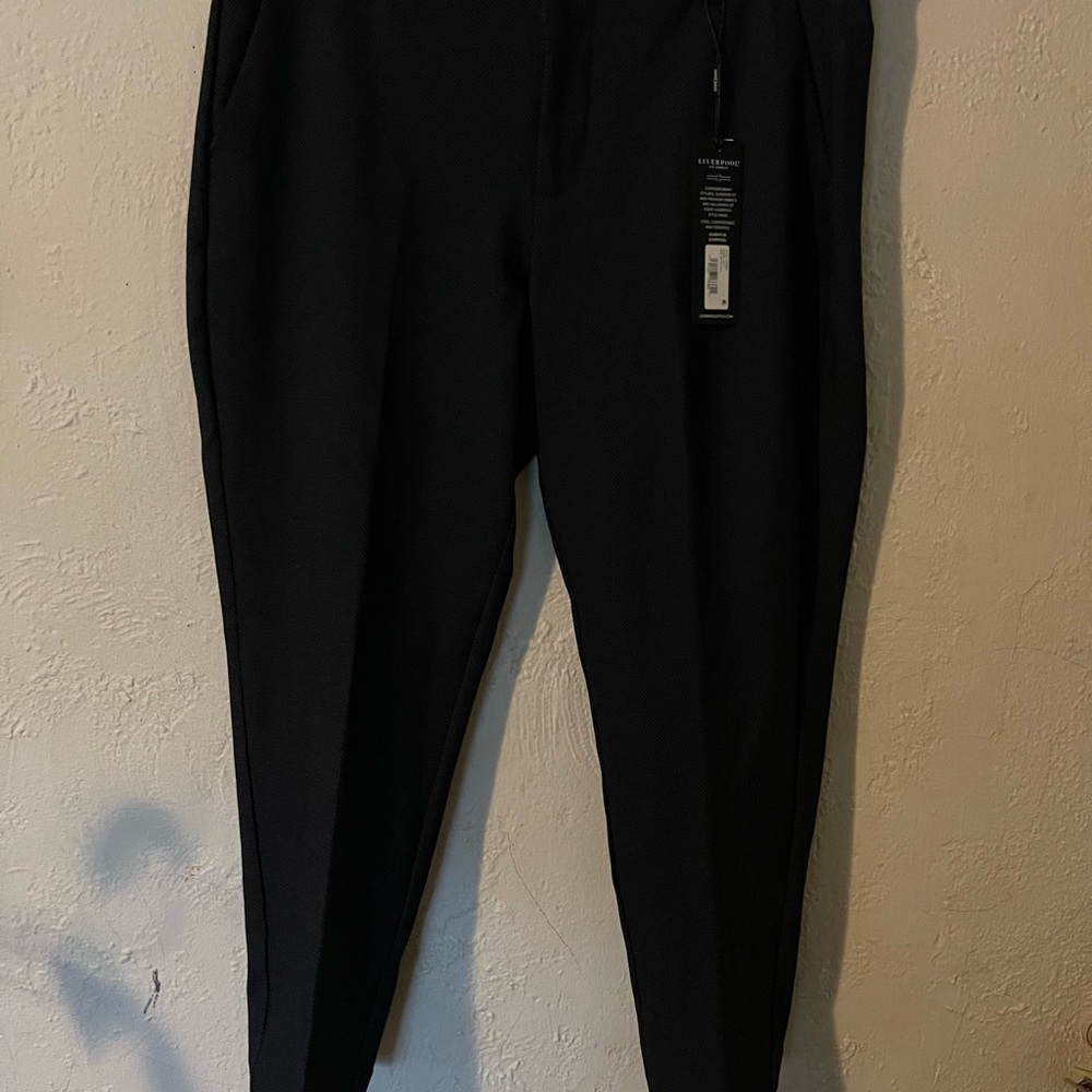 Liverpool Classic Dark Blue Dress Pants - Picture 2 of 8